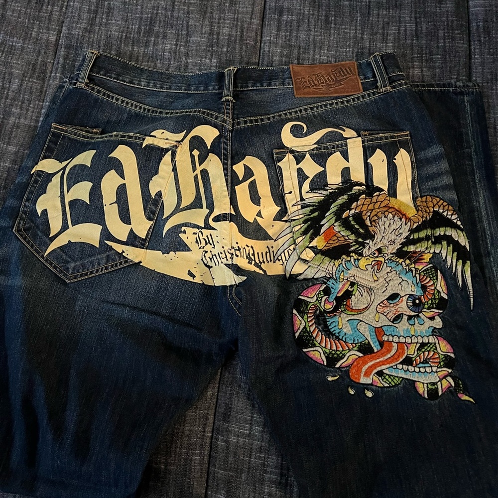 Ed Hardy Mens Jeans